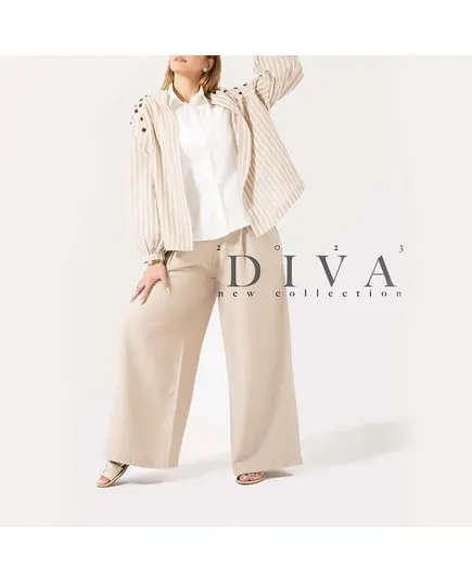 Wide Leg Linen Pants - B2B - Fashion For Women - Diva Couture - Tijarahub