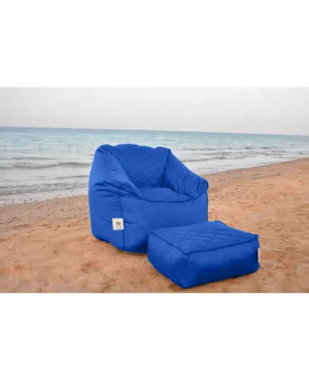 بين باج Chillax PVC مع بوف 90 × 105 سم متعددة الالوان - Comfy & Relaxation - تجارة هب بالجملة