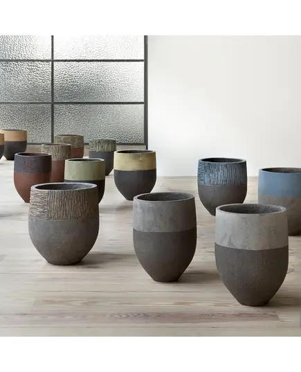 Pots - Handmade Polyester Stone Planters - Shaheen Farouk Designs - TijaraHub