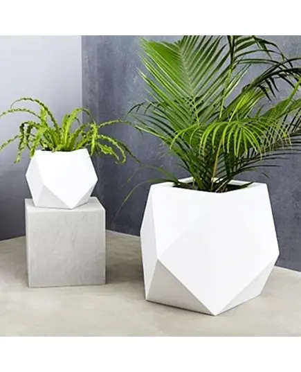 Pots - Handmade Polyester Stone Planters - Shaheen Farouk Designs - TijaraHub