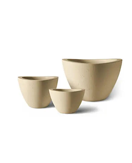 Pots - Polyester Stone Handmade - Wholesale Outdoor Accessories - Shaheen Farouk Designs - TijaraHub