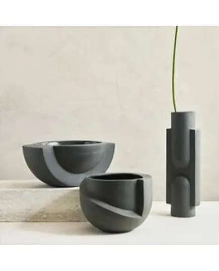 Handmade Polyester Stone Pots - Shaheen Farouk Designs - TijaraHub