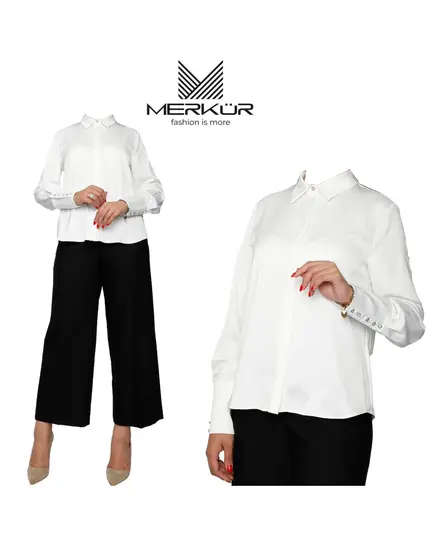 Satin Shirt - Wholesale - Fashion For Women - Mercury - Tijarahub