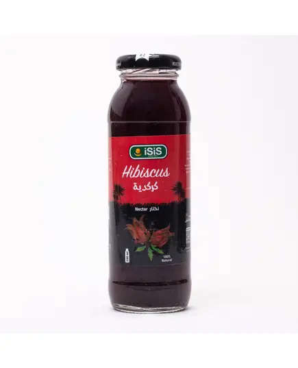 Hibiscus 250 ml Glass bottle - 100% Natural - Wholesale - Beverage - Isis - TijaraHub