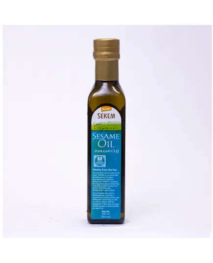 Organic Sesame Oil - 250ml - Buy in Bulk - Food - Sekem- TijaraHub