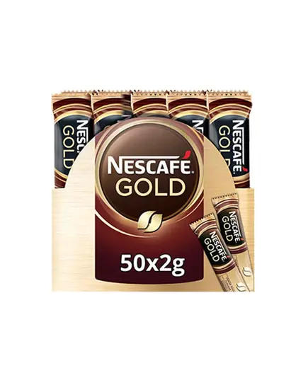 Nestlé - Nescafé Gold 50 Packet 2 gm - Premium quality Coffee - B2B Beverage. TijaraHub!