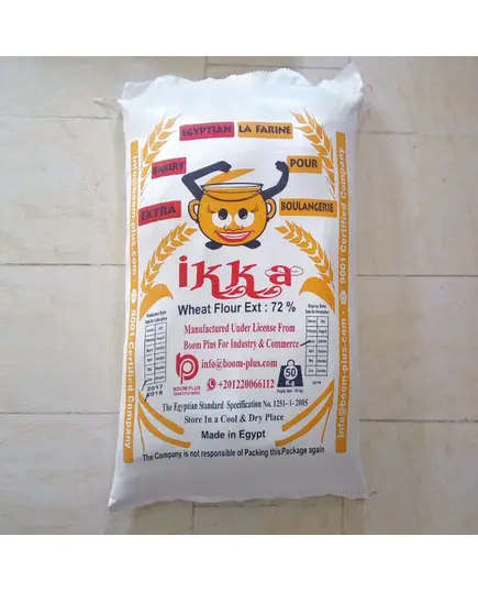 Flour - Egyptian Bread Wheat Flour 50 kg - Ikka - Buy In Bulk - Tijarahub