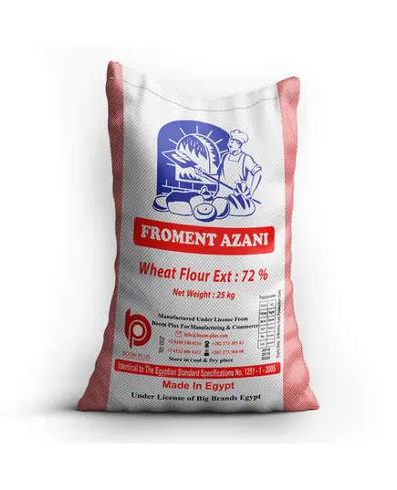 Flour - High Quality Wheat Flour 25 kg - Froment Azani - B2B - Tijarahub