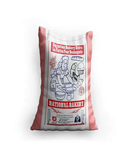 Flour - All-Purpose Wheat Flour 50 kg - National Bakery - B2B - Tijarahub