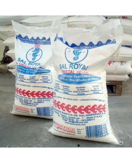 Sea Salt - Egyptian Rock Refined Industrial Salt 25 kg - Sal Royal - B2B - Tijarahub