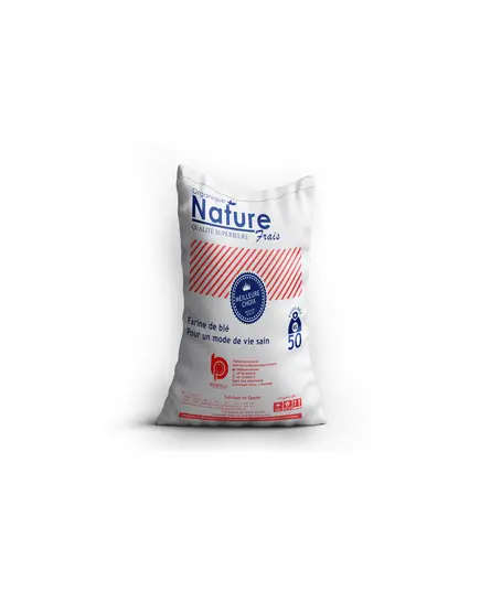 Flour - Wheat Flour 50 kg - Nature - Wholesale - Tijarahub