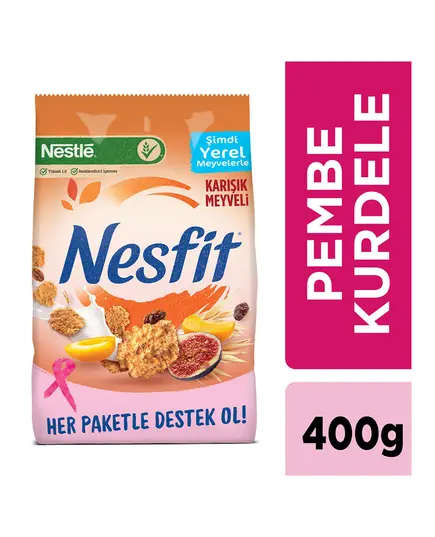 نسفيت حبوب القمح الكاملة والأرز مع الفواكه 400 جم - وجبات خفيفة صحية بالجملة - Nestlé - تجارة هب