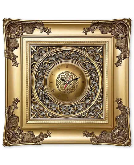 Luxury Wall Clock - B2B - Big - Gold - Model: 50/2G-TijaraHub