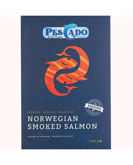 Smoked Salmon 100 gm - Buy In Bulk - Seafood - Pescado - Tijarahub