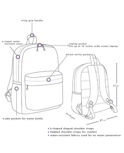 Let Me Play Backpack - Wholesale Bags - Multi Color - High-quality Treated Spun - Dot Gallery - tijarahub