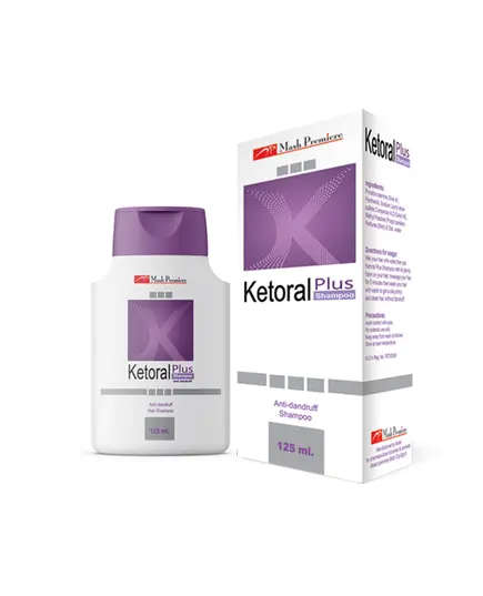 Ketoral Plus – Anti Dandruff Hair Shampoo Bottle 125 ml - Cosmetics Wholesale – Mash Premiere. TijaraHub!