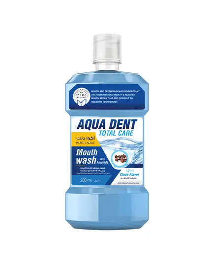 Aqua Dent - Fresh Flavored with Fluoride Mouthwash Bottle 200 ml - Cosmetics Wholesale – Mash Premiere. TijaraHub!