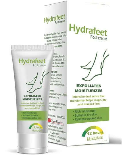 HydraFeet – Moisturizing Foot Cream Bottle 60 gm - Cosmetics Wholesale – Mash Premiere. TijaraHub!