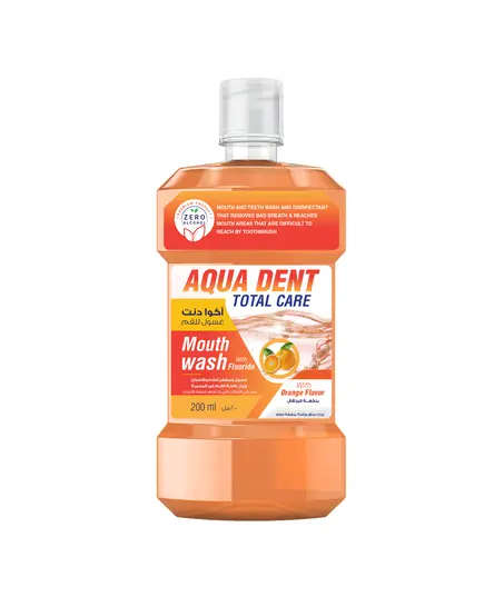 Aqua Dent - Fresh Flavors with Fluoride Mouthwash Bottle 200 ml - Cosmetics Wholesale – Mash Premiere. TijaraHub!