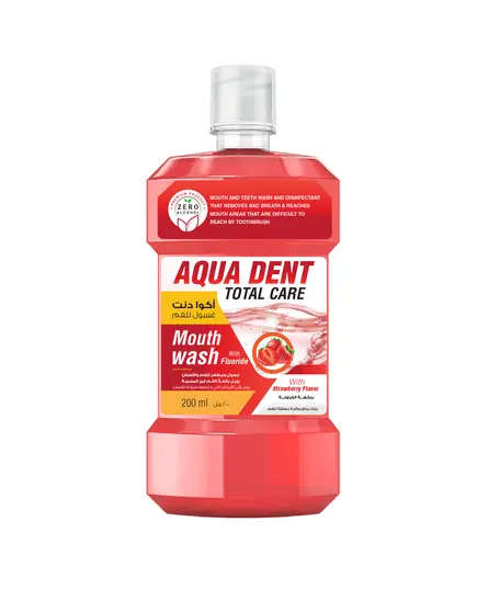 Aqua Dent - Fresh Flavored with Fluoride Mouthwash Bottle 200 ml - Cosmetics Wholesale – Mash Premiere. TijaraHub!