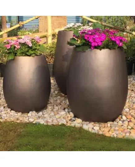 Pots - Handmade Polyester Stone Planters - Shaheen Farouk Designs - TijaraHub