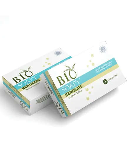 صابون 100 جم - بالجملة - صابون طبيعي Renovate Wellness - Bio Soapy تجارة هب