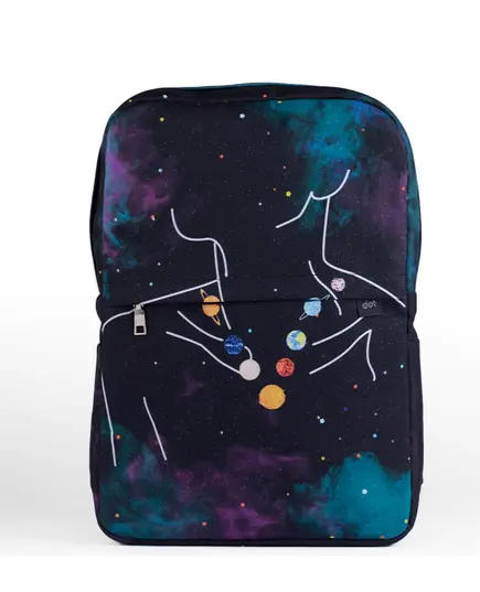 Planets Necklace Backpack - Wholesale Bags - Multi Color - High-quality Treated Spun - Dot Gallery - TijaraHub