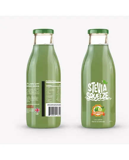 Stevia Juice Mint Lemonade - 300 ml - B2B Beverage Zero Sugar - Natural 100% TijaraHub