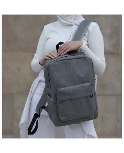 Basic Gray Backpack - Wholesale Bags - Heavy Rosetta liner - High-quality Treated Spun - Dot Gallery - TijaraHub