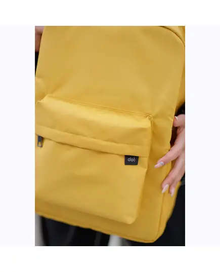 حقيبة ظهر أساسية صفراء - حقائب بالجملة - بطانة روزيتا ثقيلة - نسيج معالج عالي الجودة - Dot Gallery​ - تجاره هب