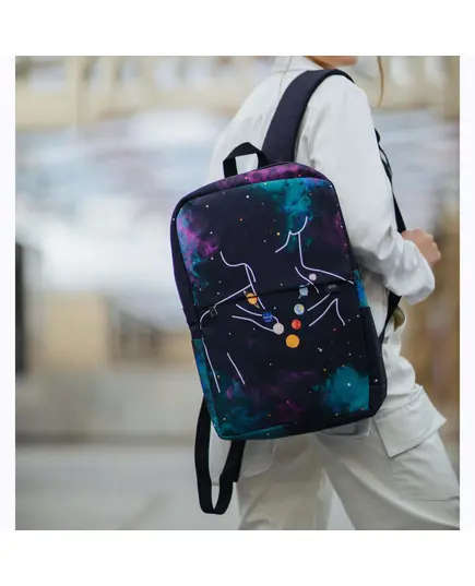 Planets Necklace Backpack - Wholesale Bags -  Multi Color - High-quality Treated Spun - Dot Gallery - TijaraHub