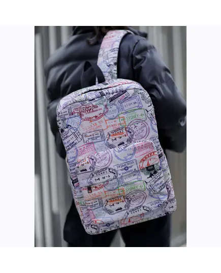 حقيبة ظهر طوابع - حقائب بالجملة - متعددة الألوان - نسيج معالج عالي الجودة - Dot Gallery​​ - تجاره هب