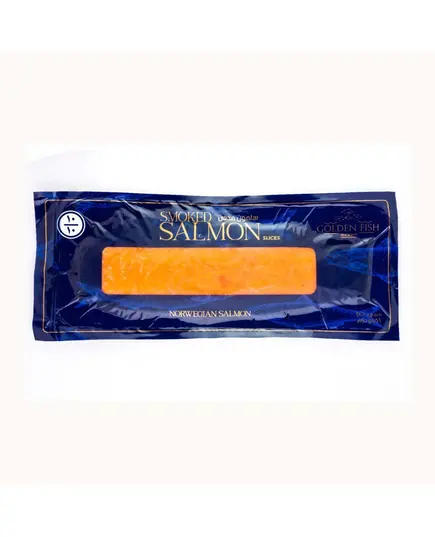 Smoked Salmon 1 kg - Wholesale - Seafood - Golden Fish - Tijarahub