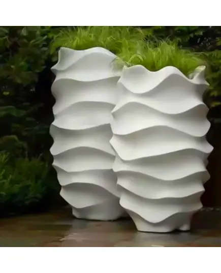 Pots - Handmade Polyester Stone Planters - Shaheen Farouk Designs - TijaraHub