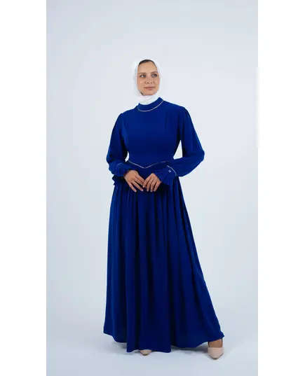 فستان Princess Dress متعدد الألوان - بالجملة - ملابس نسائية - Nora Scarf - تجارة هب