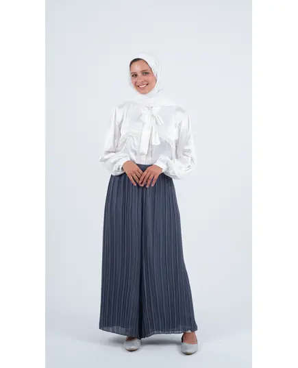 Pleated Wide Pants - Wholesale - Women Clothing - Nora Scarf - Tijarahub