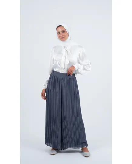 Pleated Wide Pants - Wholesale - Women Clothing - Nora Scarf - Tijarahub