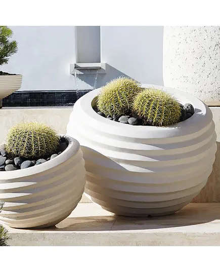 Pots - Handmade Polyester Stone Planters - Shaheen Farouk Designs - TijaraHub