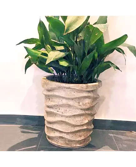 Pots - Handmade Polyester Stone Planters - Shaheen Farouk Designs - TijaraHub