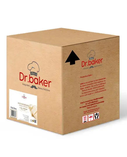 White chocolate Blocks - With Cocoa Butter Substitute - 30 kilo carton - Dr. Baker - B2B - Food - TijaraHub