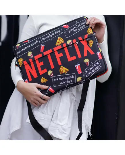 Netflix Laptop Sleeve - Wholesale Laptop Sleeve - Multi Color - High-quality Treated Spun - Dot Gallery​ - TijaraHub