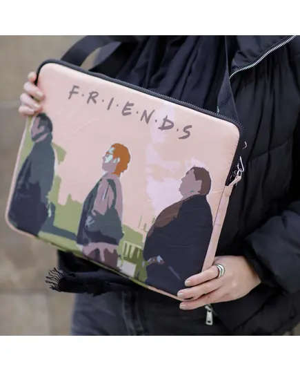 Friends Laptop Sleeve - Wholesale Laptop Sleeve - Multi Color - High-quality Treated Spun - Dot Gallery​ - TijaraHub