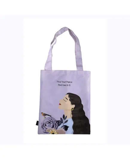 Find Peace Tote Bag​ - Wholesale Tote Bag - Multi Color - High-quality Treated Spun - Dot Gallery- Tijarahub