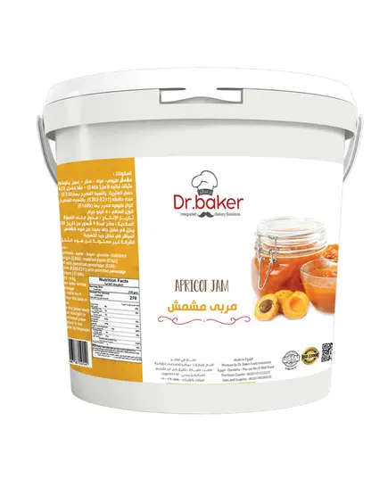 Apricot spread - Pack 4.8 kg - Dr. Baker - B2B - Food​ - TijaraHub