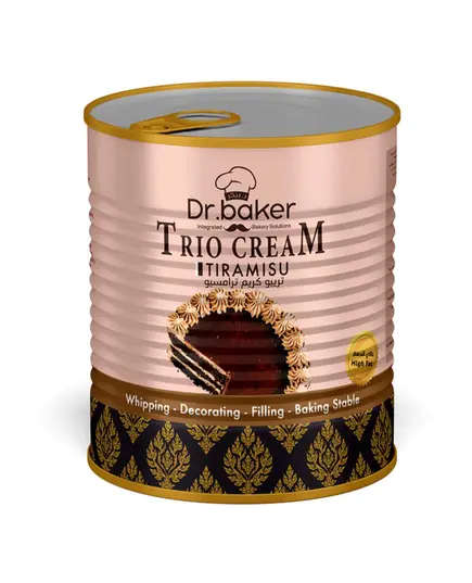 Trio Cream Tiramisu - 4.5 kg - Dr. Baker - B2B - Food - TijaraHub