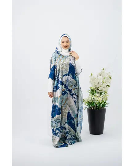 Satin Esdal - Wholesale - Multiple Patterns - Women Clothing - Nora Scarf - Tijarahub