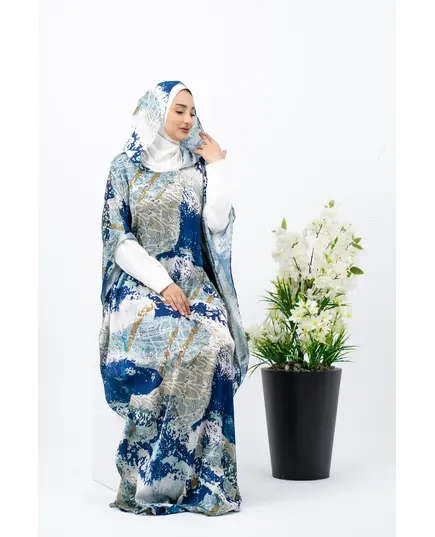 Satin Esdal - Wholesale - Multiple Patterns - Women Clothing - Nora Scarf - Tijarahub