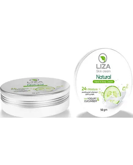 Liza – Hand & Body Cream with Cucumber Plastic Jar 50 gm – Cosmetics Wholesale - Mash Premiere. TijaraHub!