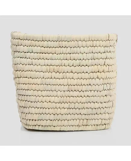 Storage Basket Braided with Handles For Shelves 30 x 30 cm - B2B - Handmade - Bazaar Misr - Tijarahub