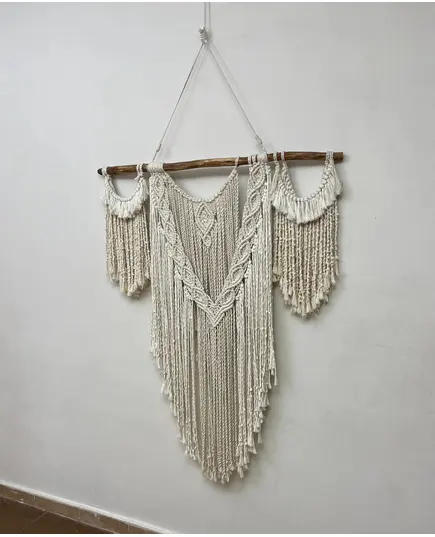 Bohemian Wall Hanging Macrame 120 x 100 cm - B2B - Handmade - Bazaar Misr - Tijarahub